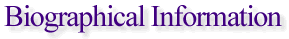 Biographical Information