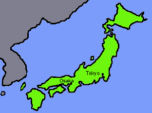 Map of Japan