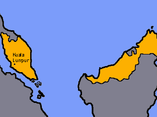 Map of Malaysia
