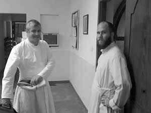 Fr. Emmanuel du Chalard with Fr. Summers