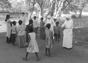 Italian Consoling Sisters adopting the Indian Orphans