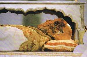 Remains of St. Francis Xavier