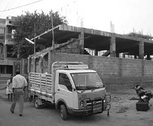 construction of the priory-chapel