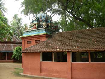 Village chapel with Hindu tower